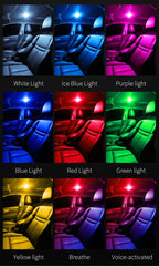Lampe de lecture LED pour voiture, éclairage intérieur, éclairage de coffre, monté au plafond, intérieur et arrière, éclairage tactile