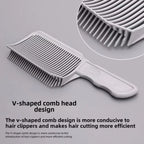 Peigne de mélange de cheveux pour hommes, 3 couleurs, pour décoloration, peigne plat en Arc, fournitures utilitaires de positionnement pour hommes, vente en gros, 2026
