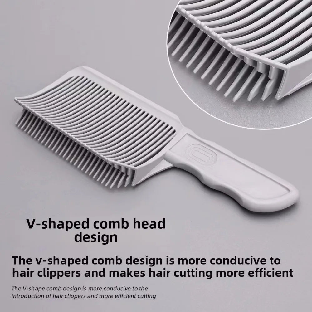 Peigne de mélange de cheveux pour hommes, 3 couleurs, pour décoloration, peigne plat en Arc, fournitures utilitaires de positionnement pour hommes, vente en gros, 2026