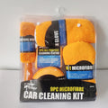 Kit de livres de lavage de voiture en microcarence, ensemble de livres de détail, outils de lavage intérieurs et extérieurs, 9 pièces
