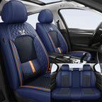 Coussin de siège auto ergonomique – Cuir Nappa et soie glacée, éponge haute résilience, confort toutes saisons pour la plupart des véhicules