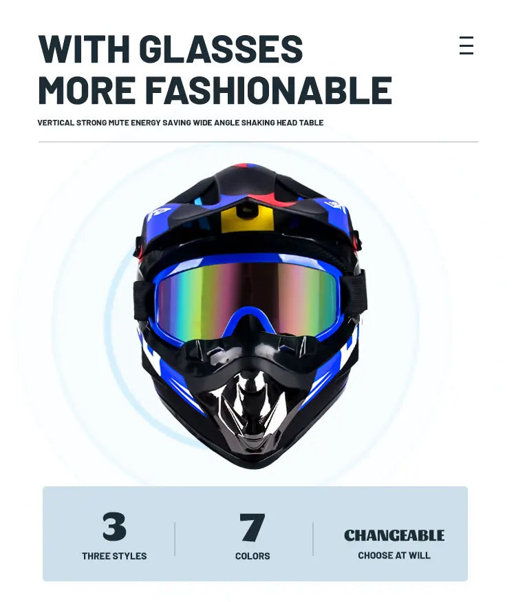 Casque de Moto tout-terrain Casque professionnel Moto Cross casques course Motocross Casque Capacetes DOT approuvé