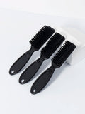1/2/3 pièces brosse de coiffure professionnelle rasage brosse à barbe coupe de cheveux rétro huile tête style sculpture brosse de nettoyage
