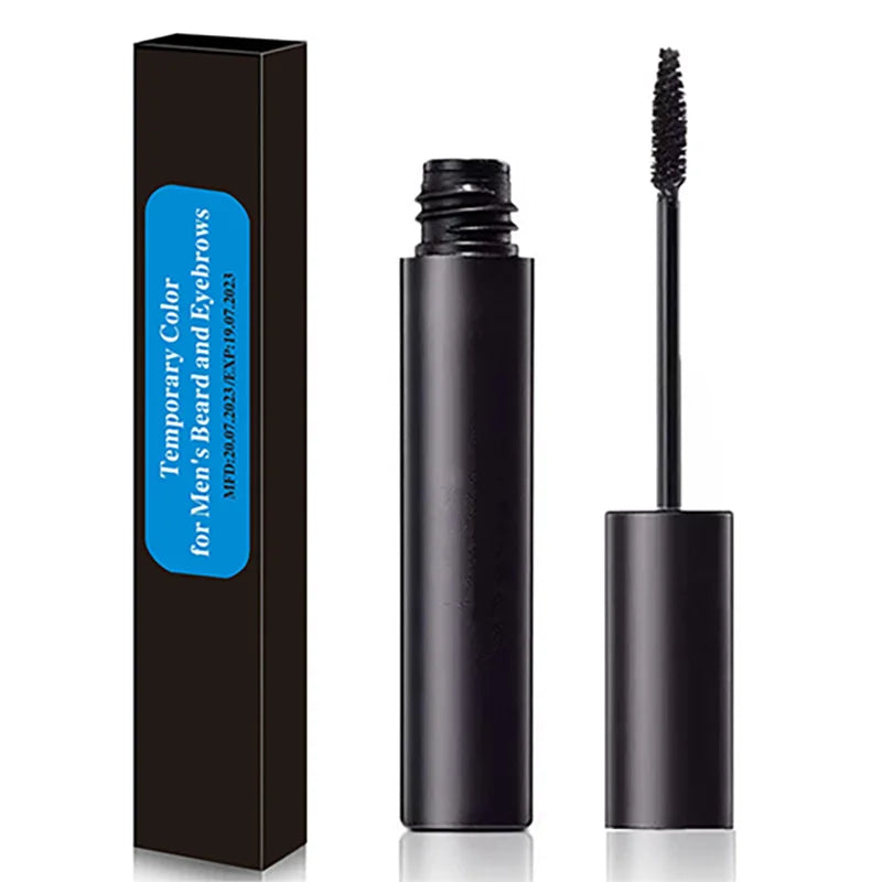 Crème à sourcils imperméable et longue durée pour hommes, brosse à sourcils, teinture de couleur, remplissage de barbe, outils de coiffure, 10ml