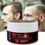 Pommade pour hommes GZE : tenue et brillance longue durée, contrôle des frisottis, gel capillaire hydratant. Cire coiffante d'aspect naturel pour dattes et travaux