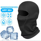 Masque de Protection contre le vent et la chaleur pour Moto, masque complet respirant, cagoule, chapeau, écharpe, capuche, casquette coupe-vent pour motard