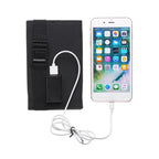 Panneau solaire pliable USB Portable, panneaux solaires pliants pour voyage, banque de chargement de téléphone Portable, lampe de poche, ventilateur de téléphone Portable Ba