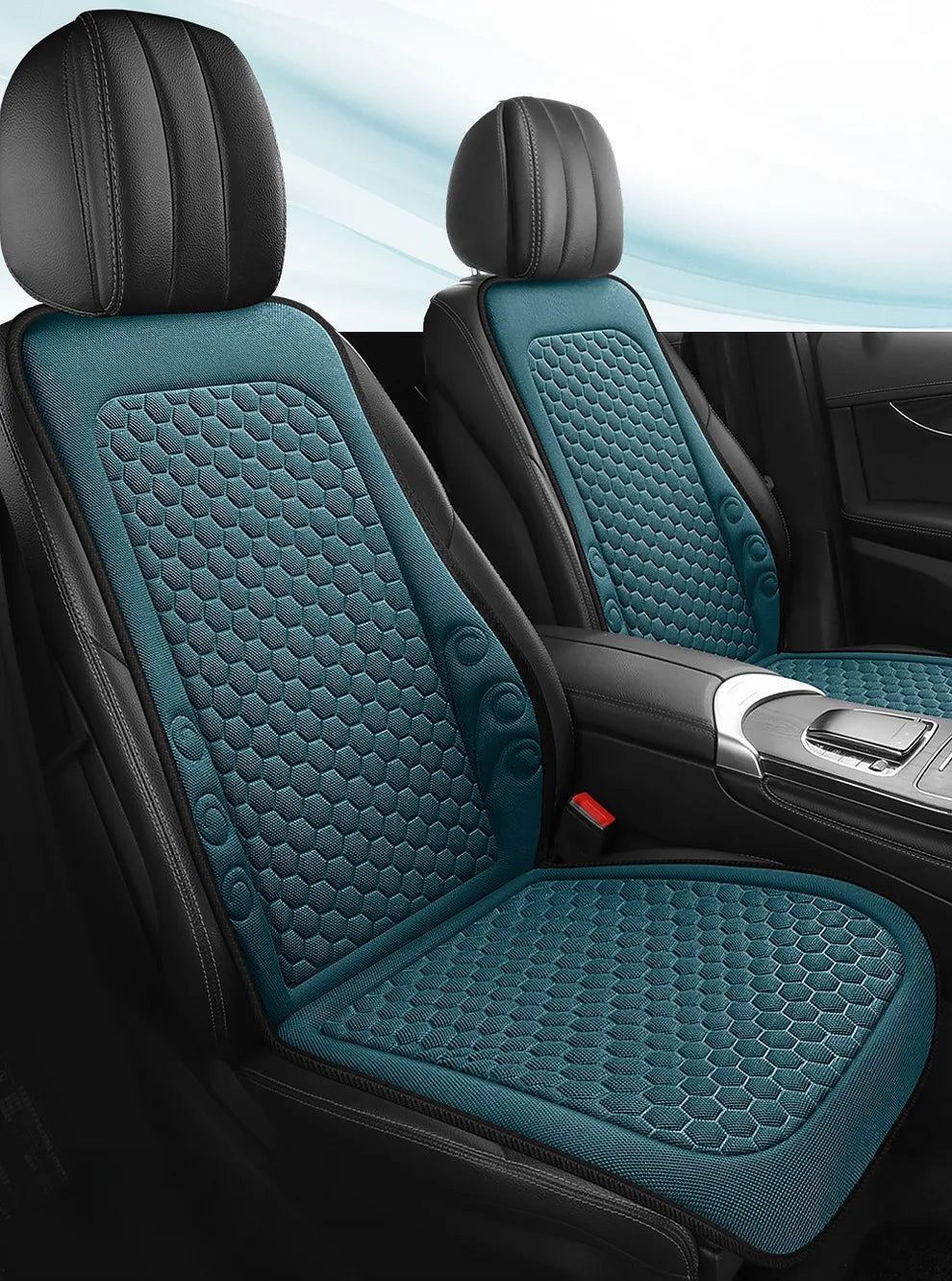 Coussin de siège avant de voiture confortable et respirant, housses Premium simples avec protection antidérapante, convient à la plupart des voitures, 1 pièce