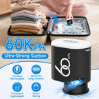 Pompe électrique sans fil 60 Kpa, pour sacs de rangement sous vide, voyage, pompe à Air Rechargeable 3600mAh, divers sacs économiseurs d'espace pour vêtements