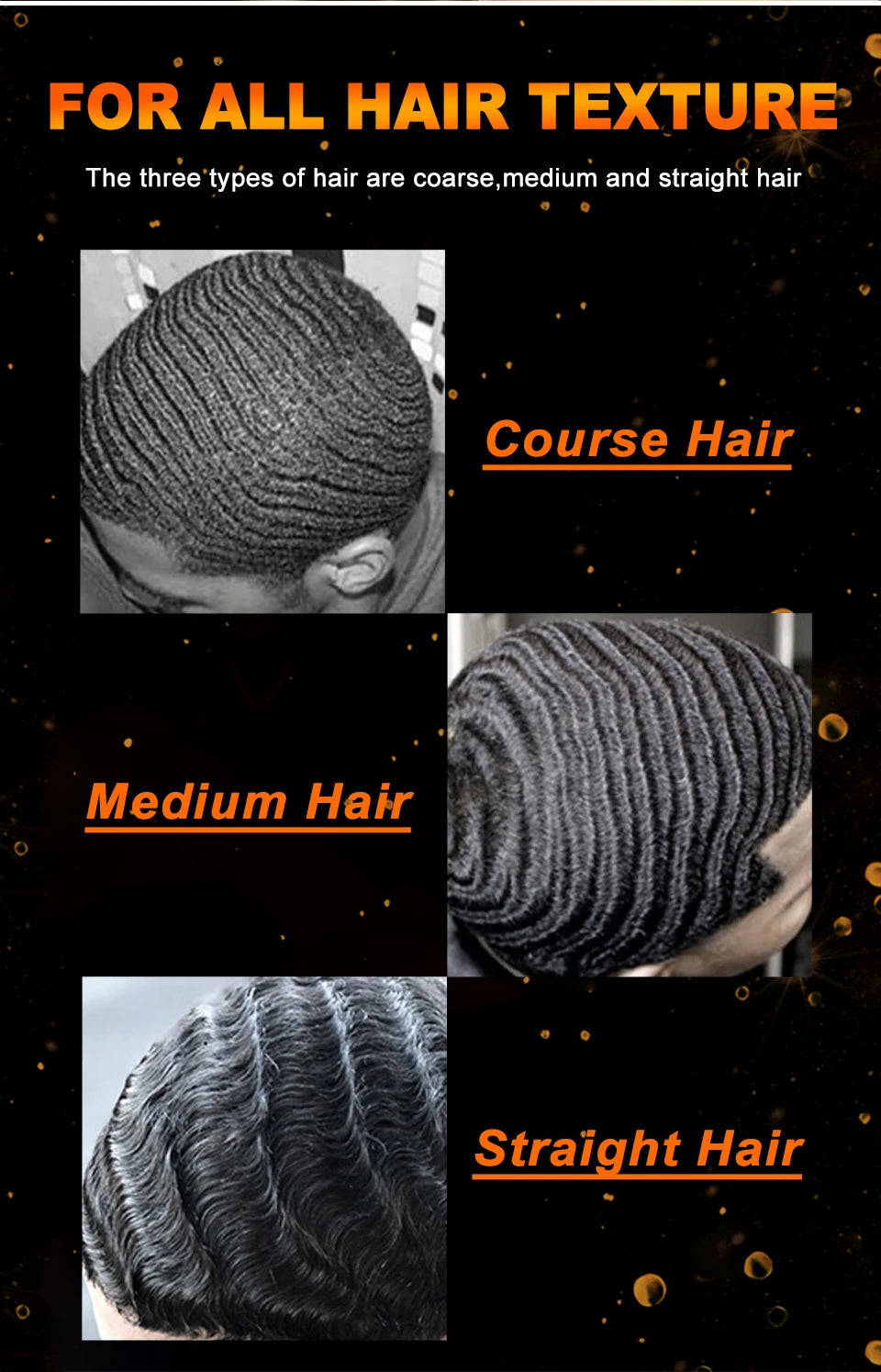 Gel ondulé 360 pour contrôle des frisottis, crème nourrissante à forte tenue pour cuir chevelu, pommade naturelle Anti-perte de cheveux en argile pour hommes noirs africains