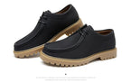 Chaussures de marche en cuir de vache pour hommes, mocassins décontractés à semelle Durable, à la mode, nouvelle collection printemps-automne 2026