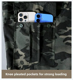 Pantalon de travail tactique résistant à l'eau pour hommes, poches multiples, Fans militaires d'extérieur, pantalons décontractés, Style américain printemps automne