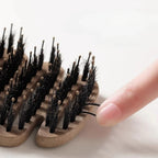 Brosse à cheveux en poils de sanglier, peigne antistatique, peigne de Massage de coiffure, brosse à cheveux bouclée, outils de coiffure pour Salon de coiffure, outils de maquillage