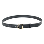 Ceinture femme mode boucle ardillon ceinture fine véritable luxe ceinture souple femmes avec pantalon Cargo jean ceinture coupe-vent ceinture en cuir PU
