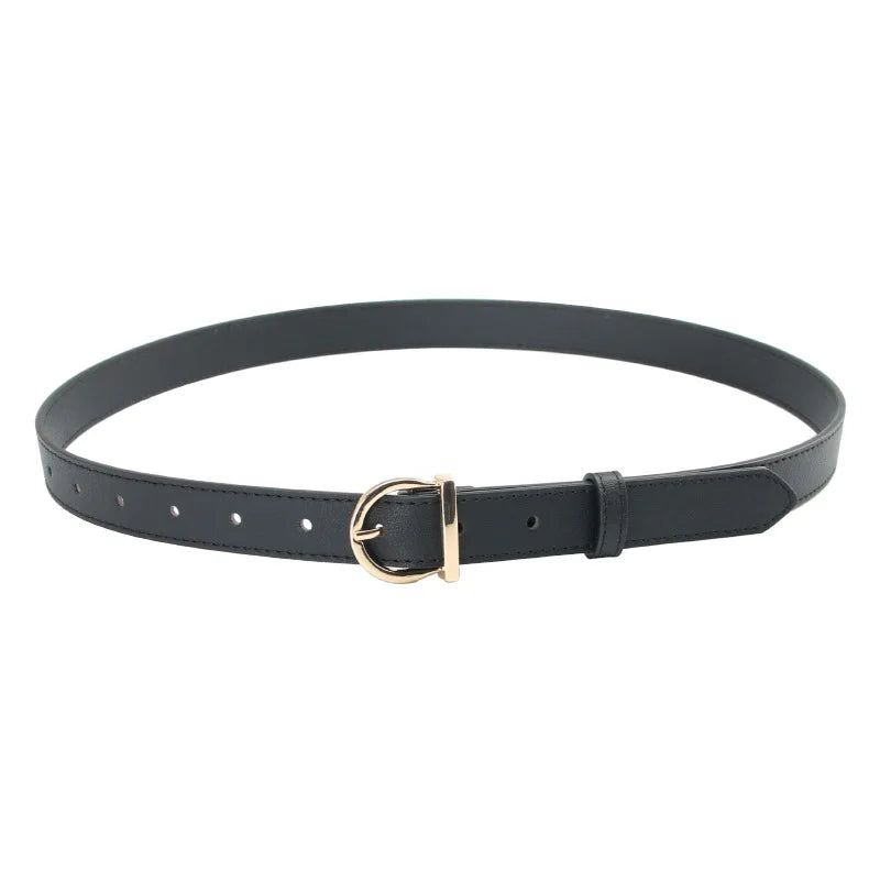 Ceinture femme mode boucle ardillon ceinture fine véritable luxe ceinture souple femmes avec pantalon Cargo jean ceinture coupe-vent ceinture en cuir PU