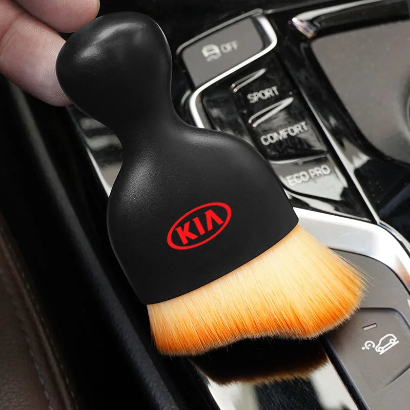 Outils de nettoyage intérieur de voiture, serviettes de lavage en microfibre, brosse de nettoyage pour KIA EV6 Stinger RIO Sorento Picanto Ceed Borrego Syros K4