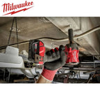 Milwaukee – clé électrique sans fil 400N, sans balais, 1/2, pour réparation de voitures et de camions, tournevis, perceuse à percussion, rechargeable, pour batterie 18V