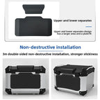 Universel pour Moto boîtier supérieur arrière boîte bagages coussin dossier Moto passager dossier arrière auto-adhésif antichoc