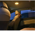 Lampe de plafond à lumière ambiante pour intérieur de voiture, lampe de lecture pour voiture, lumière LED rechargeable, lumière de nuit pour automobiles, fête familiale