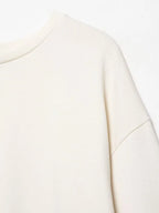 T-shirt asymétrique à manches mi-longues pour femmes, avec garniture en dentelle, pour la rentrée scolaire, tenue décontractée quotidienne, haut polyvalent à la mode, 4 couleurs