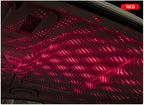 LED ciel étoilé lampe voiture Laser étoile toit lumière 5V USB alimenté galaxie étoile atmosphère lumière projecteur lampe pour chambre plafond décor