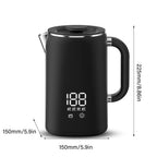 Bouilloire électrique thermostatique domestique 1,7 l, théière à conservation automatique de la chaleur, revêtement en acier inoxydable 304, Pot de santé 220V
