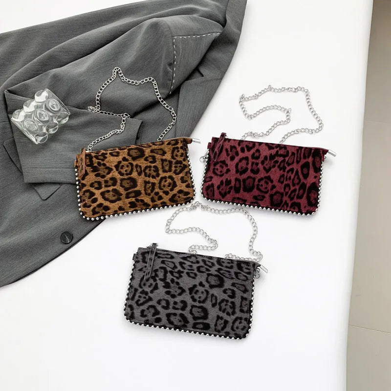 Sacs à bandoulière Design de couleur unie pour femmes chaîne de mode sacs à Main de téléphone portable Sac à bandoulière de mode Sac A Main femme