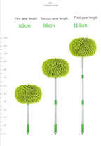 Brosse de nettoyage de voiture, réglable, Super absorbante, brosse de lavage de voiture, télescopique à Long manche, vadrouille de nettoyage, accessoires automobiles
