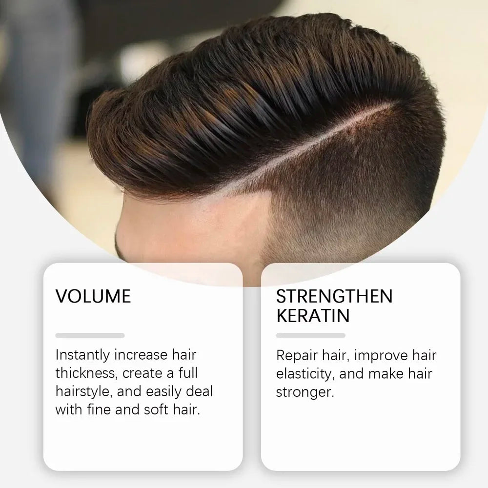 Poudre coiffante volumisante – Contrôle de l'huile, réglage rapide, adaptée au bricolage, tenue longue durée pour hommes et femmes, certifiée, non irritante