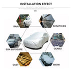 Housse de Protection complète pour voiture, intérieur et extérieur, pare-soleil, Anti-poussière, Anti-UV, universelle pour berline SUV