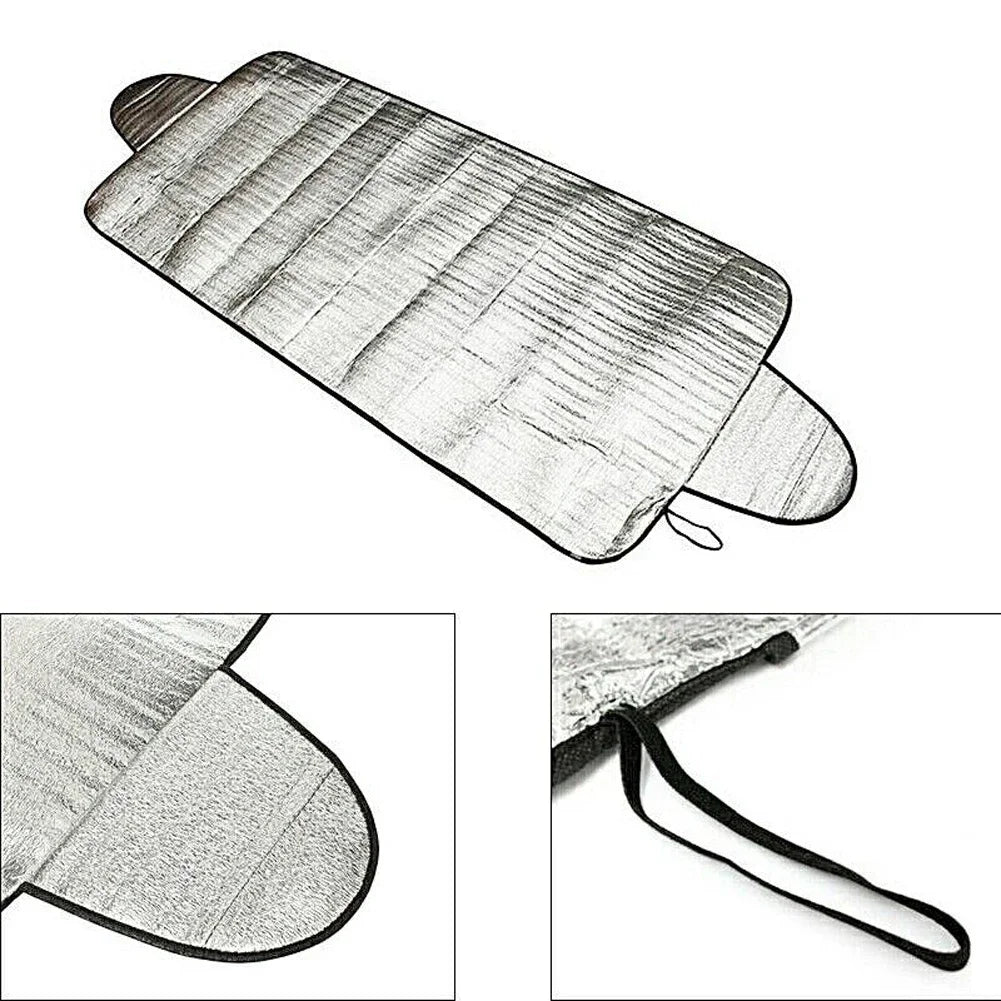 Accessoires de voiture, pare-brise de voiture, couverture anti-gel, bouclier de neige glacée, Protection avant, rideau de Protection UV automatique, style 1 pièce