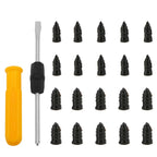 Clous de Réparation Pneus Tubeless – Kit 21 pcs Bouchons Caoutchouc Anti-Crevaison