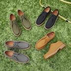 Chaussures de marche en cuir de vache pour hommes, mocassins décontractés à semelle Durable, à la mode, nouvelle collection printemps-automne 2026