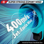 ONEVAN 400 M/s souffleurs Turbo électriques sans brosse 300000 tr/min souffleur de feuilles portatif outil de soufflage de poussière pour batterie Makita 18 V