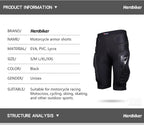 Veste de Motocross pour hommes, armure corporelle, armure de Moto, résistante à l'usure, Anti-chute, veste de course de vélo, Protection de Moto