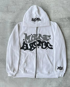 Sweat à capuche avec fermeture éclair pour femmes et hommes, rétro américain, étoile et lettres imprimées, Section printemps-automne Y2K, veste Cardigan de marque à la mode paresseuse