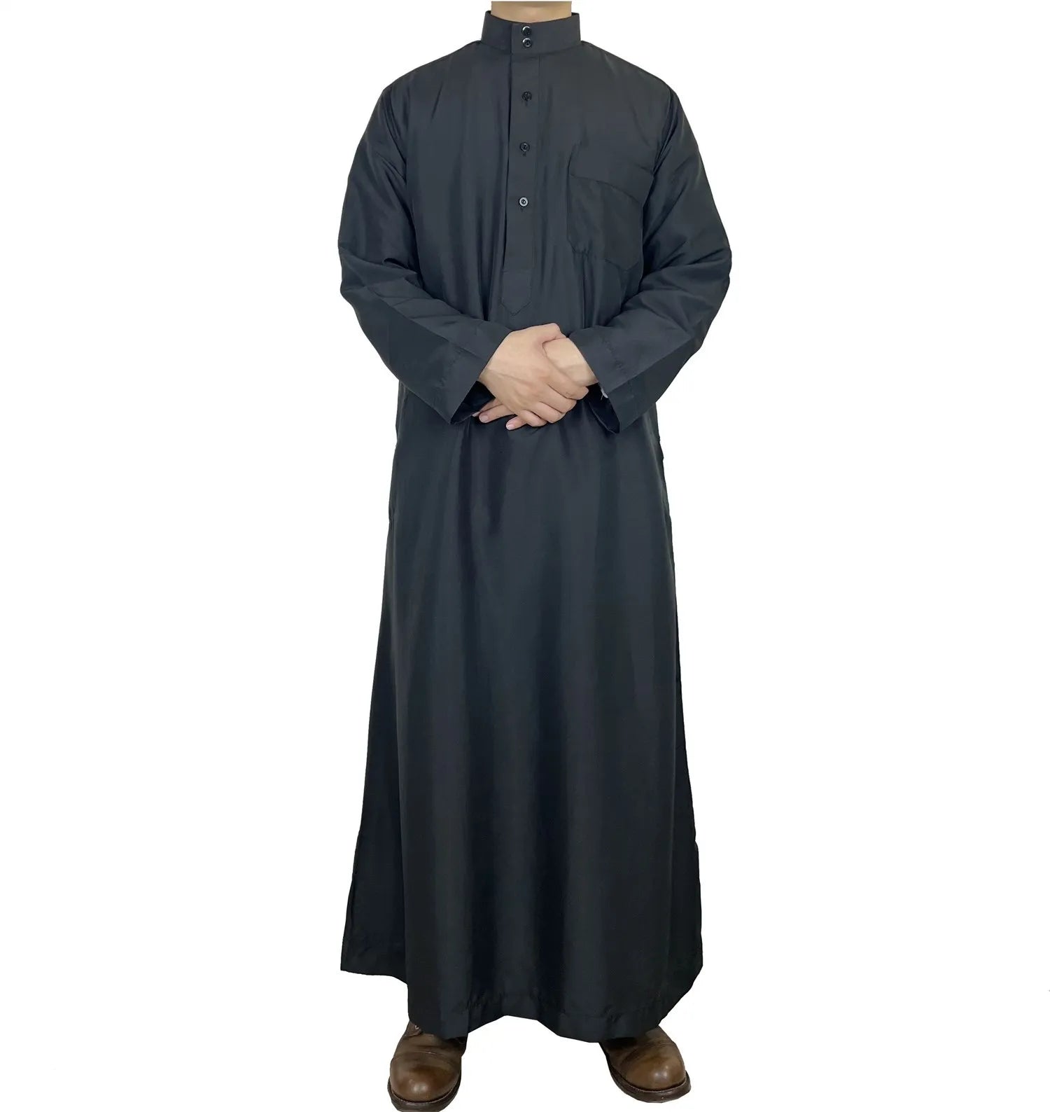 Vêtements modestes pour hommes musulmans : Jalabiya blanche, Thobe, Kurta arabe, Pyjama, Kaftan de Dubaï, Abaya, Jubba, Daffah, Dishdasha, Robe de prière