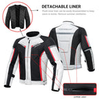 HEROBIKER veste de Moto imperméable homme veste de course pantalon de Moto portable vêtements de Moto avec Protection EVA
