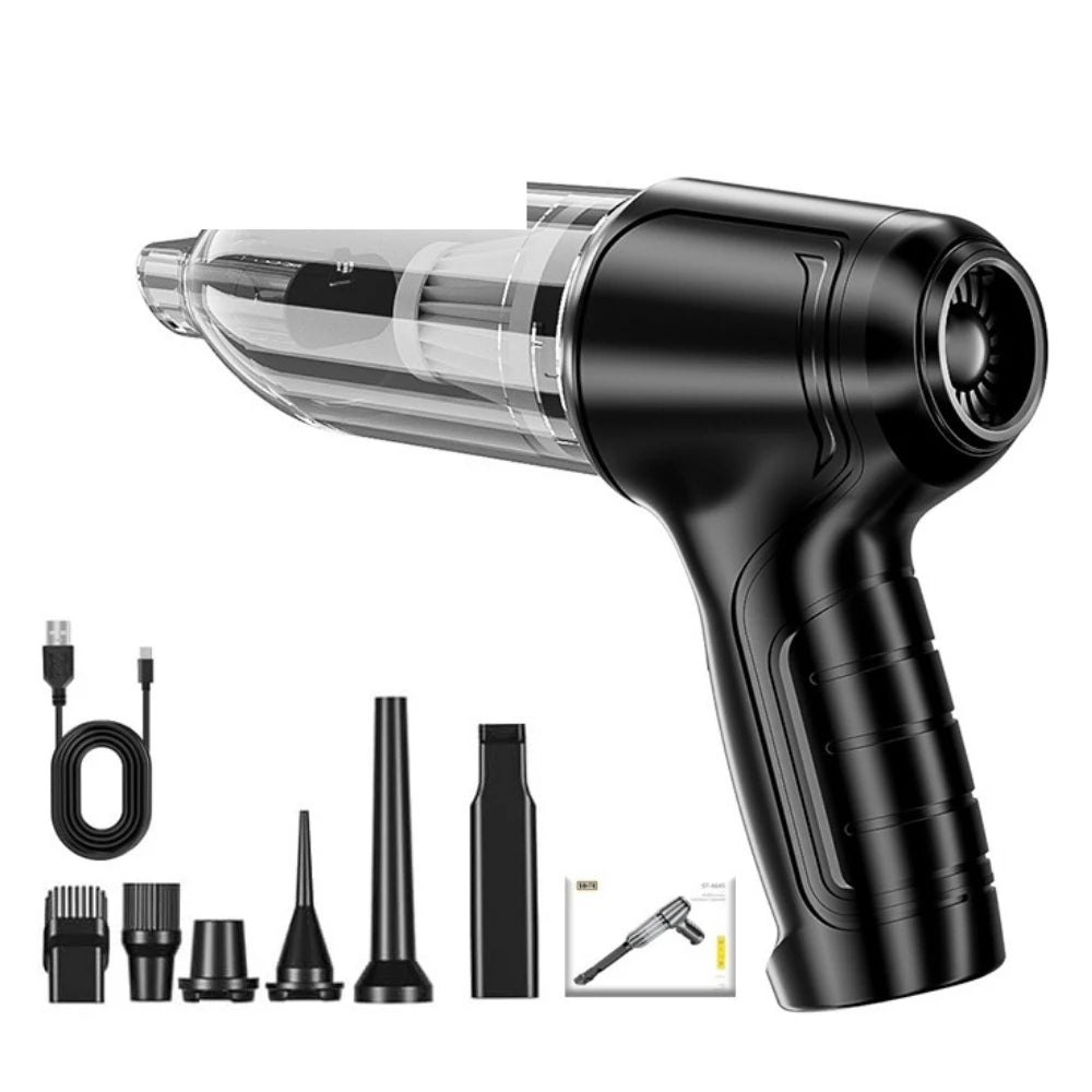 Aspirateur monté sur voiture Suitu, aspirateur sec et humide sans fil à double usage pour maison et voiture, VA portable haute puissance