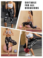 Pantalon Capri taille haute pour femmes, Super doux, contrôle du ventre, pas transparent, entraînement, Yoga, course à pied, athlétique, Push-Up, Leggings de gymnastique