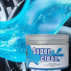 Gel Nettoyant Anti-Poussière pour Voiture - Mousse Nettoyante en Caoutchouc Souple pour Grilles d'Aération, Tableau de Bord, Interstices des Portes et des Fenêtres, Clavier - Absorbe les Odeurs