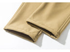 Pantalon cargo imperméable pour homme, doublé en polaire Sharkskin, idéal pour l'escalade, le ski, la randonnée, la pêche, avec de grandes poches