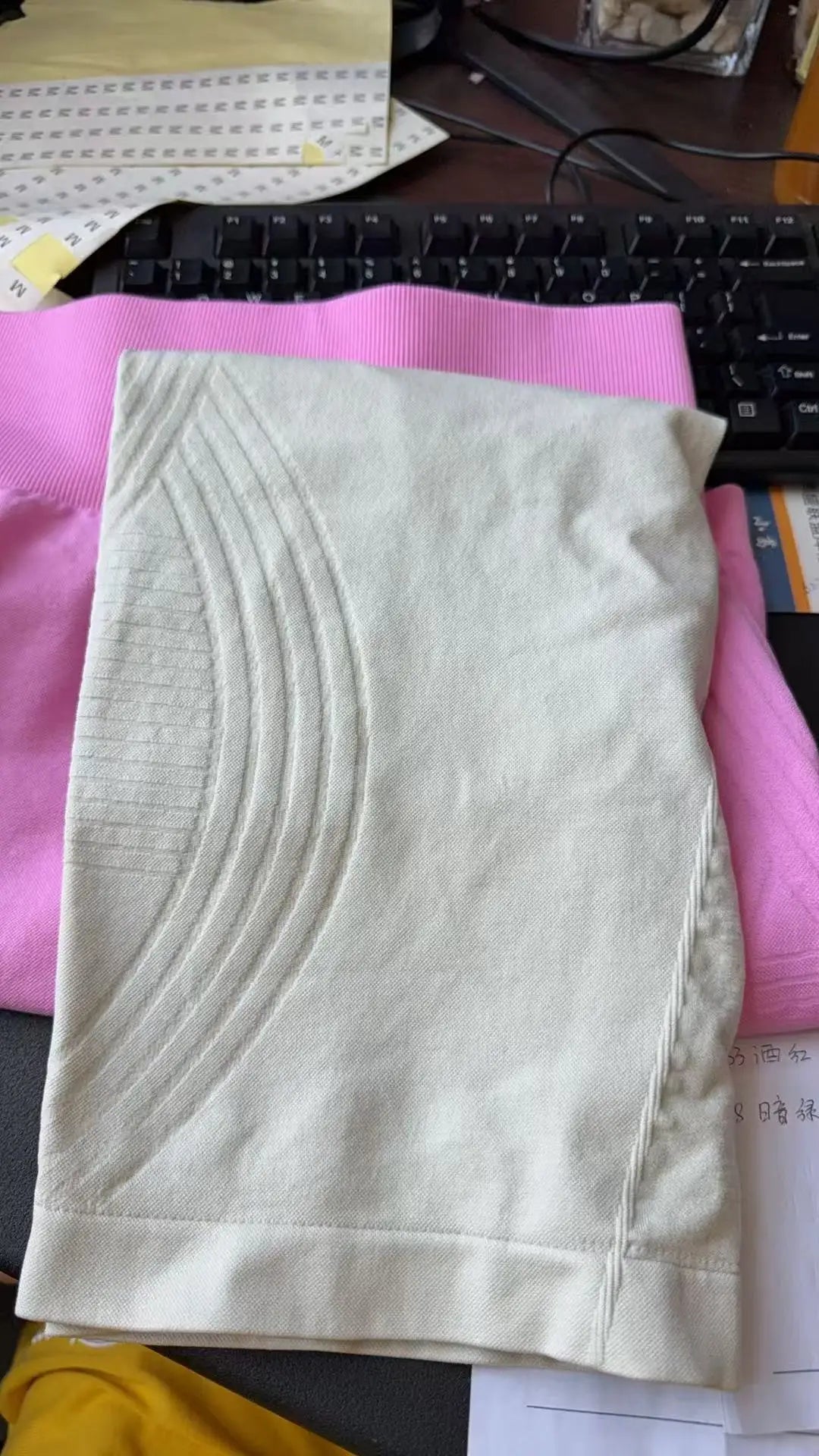 Short de Yoga taille haute sans couture pour femmes, tricoté, Slim, pour entraînement, course à pied, Leggings esthétiques linéaires, extensible, levage des hanches