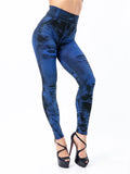 Legging taille haute pour femme, jean moulant, streetwear, push-up, décontracté, à la mode