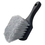 Brosse à manche court pour livres de roue de voiture, brosse de lavage de jante d'opathie, ensemble d'accessoires d'entretien de livres de véhicules