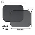 SEAMETAL pare-soleil de voiture rideau de fenêtre latérale avant fenêtre arrière pare-soleil été UV blocage ventouse rideaux de Protection solaire de voiture