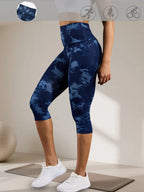 Pantalon Capri taille haute pour femmes, Super doux, contrôle du ventre, pas transparent, entraînement, Yoga, course à pied, athlétique, Push-Up, Leggings de gymnastique