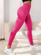 Leggings 3D anti-cellulite pour femmes, taille haute, effet push-up fessier, contrôle du ventre, pour la gym, l'entraînement et le yoga