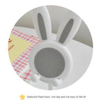 Support de téléphone portable de bureau en forme de lapin de dessin animé mignon, support de téléphone réglable pour iPhone, iPad, Samsung, smartphone, support de table