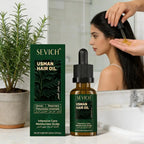 Ensemble de prévention de la perte de cheveux 1/2/3 pièces, huile essentielle pour la repousse rapide des cheveux, savon shampooing artisanal Usman, sérum capillaire, épaississement du cuir chevelu